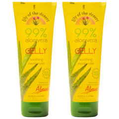 Lily Of The Desert Gelly Moisturizer bottle shows soothing hydration for irritated skin.