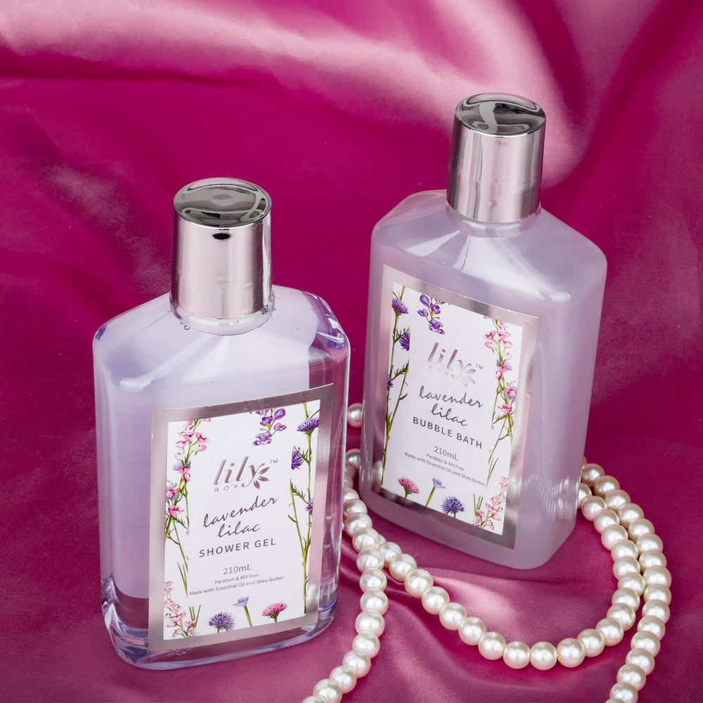 LILY ROY bath salt crystals for a soothing soak