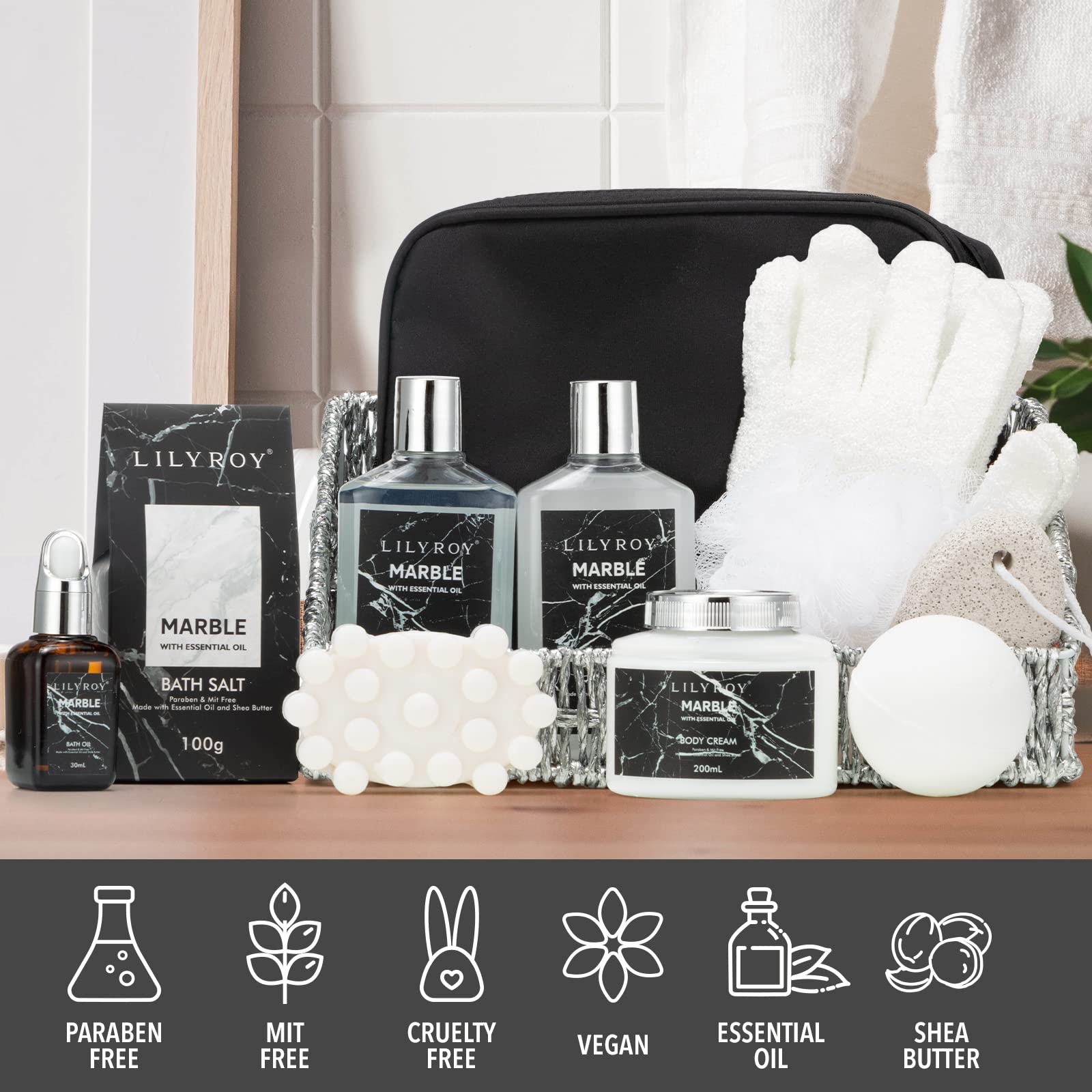 LILY ROY bubble bath 210ml image suggests indulgent foam for relaxing evenings