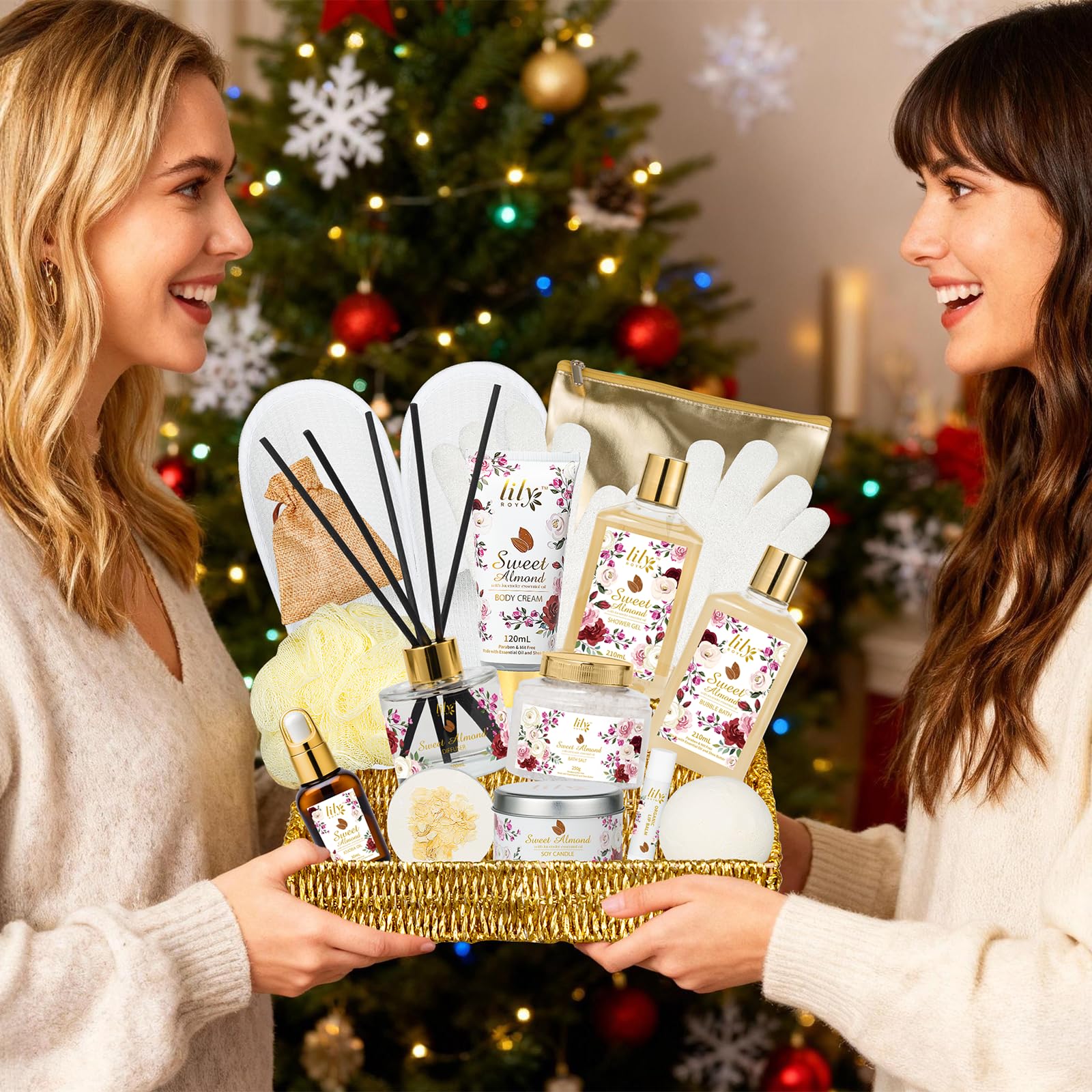 LILY ROY dry flower decor, elegant basket embellishment and gift presentation.