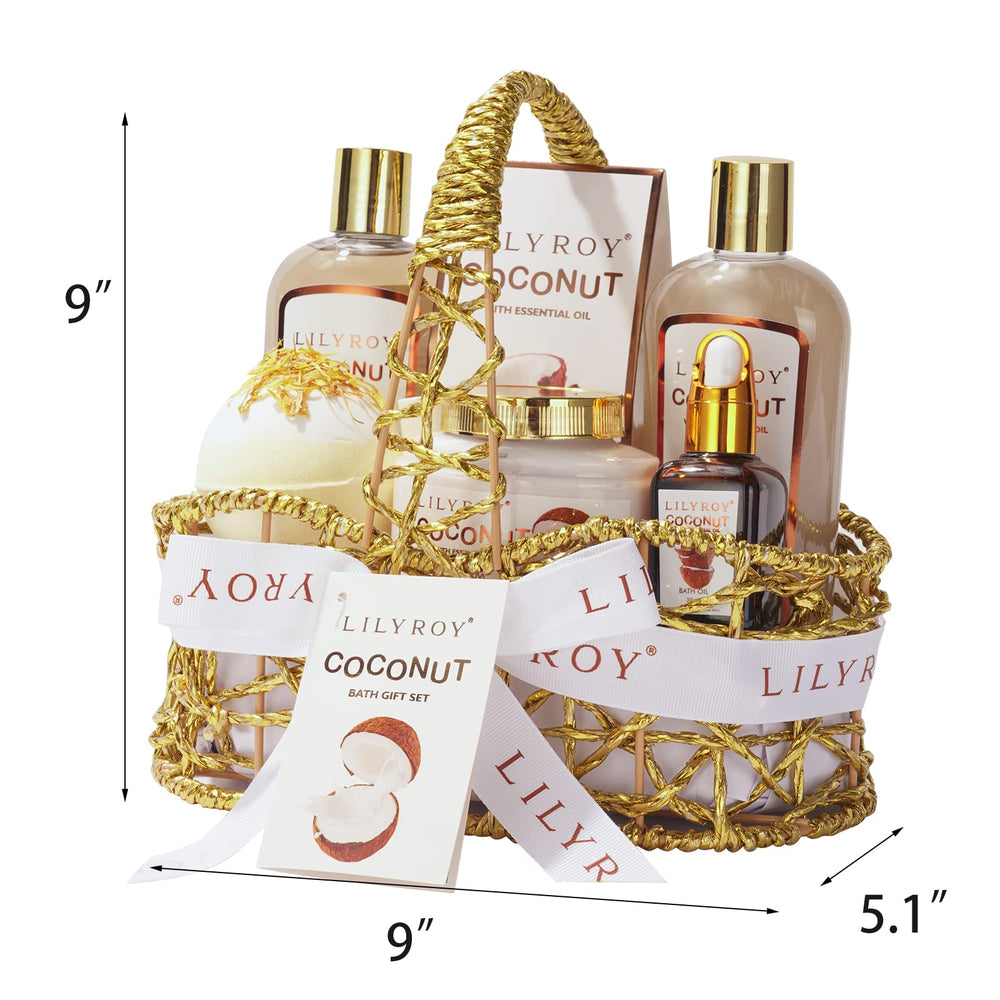 LILY ROY gift note card with basket for personalized gifting