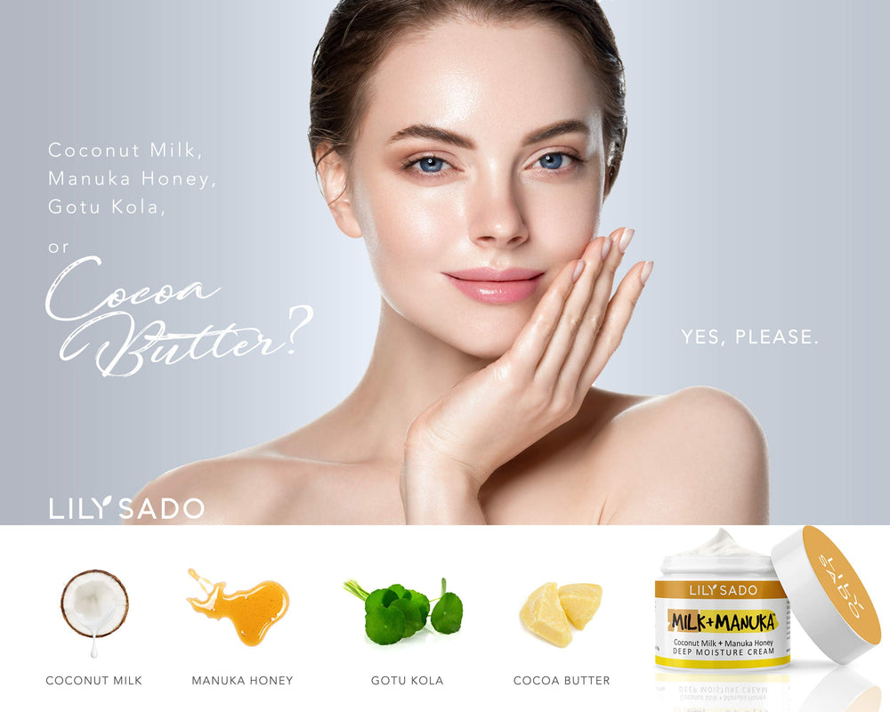 LILY SADO Cocoa butter nourishing emollient for soft skin