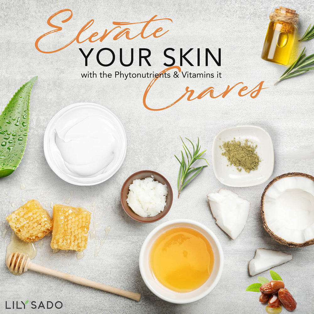 LILY SADO Milk+Manuka Cream Cleanser texture close-up reveals velvety cream for balanced hydration.
