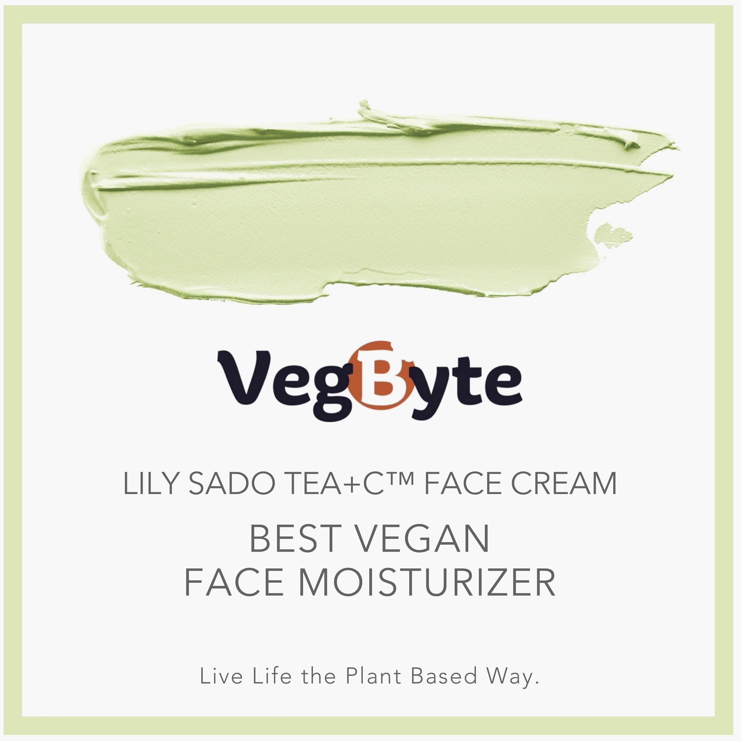 LILY SADO Tea+C hydration finish for soft, supple skin.