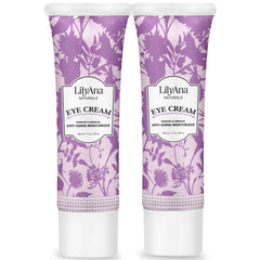 LilyAna Naturals eye cream rosehip bottle delivers deep hydration for delicate under-eye skin.