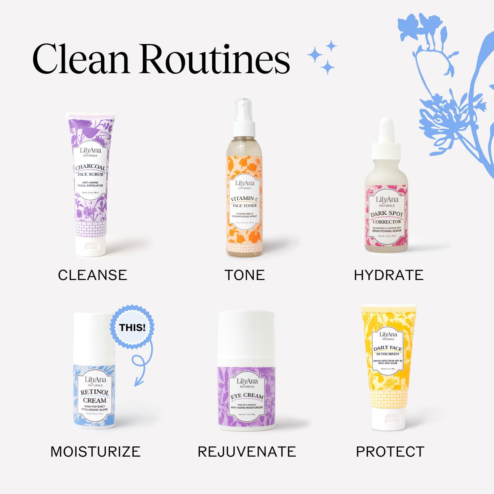 LilyAna Naturals vegan cruelty-free seal indicating clean, ethical formulation.