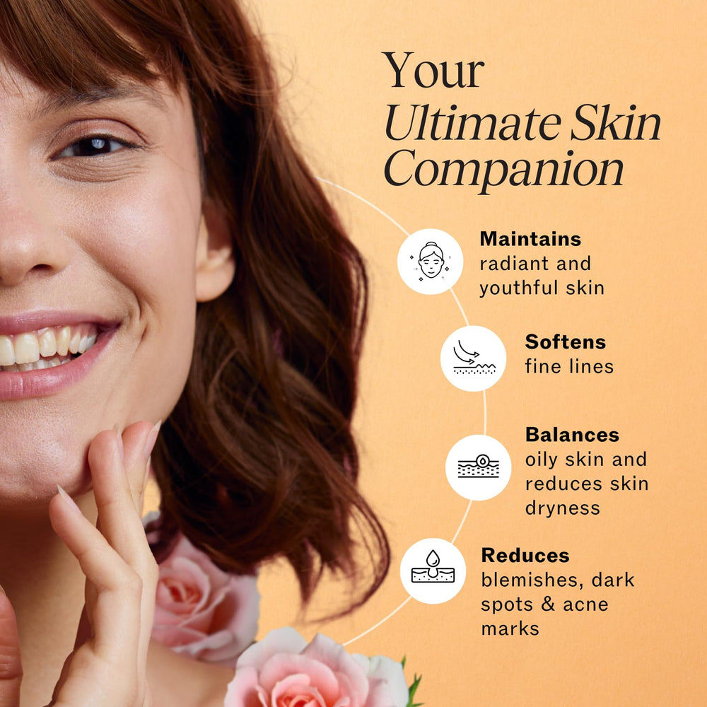 LilyAna Naturals face-neck cream texture close-up showing fast-absorbing, non-greasy finish.