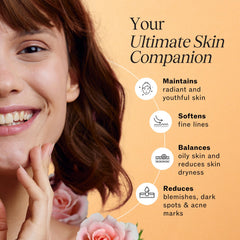 LilyAna Naturals face-neck cream texture close-up showing fast-absorbing, non-greasy finish.