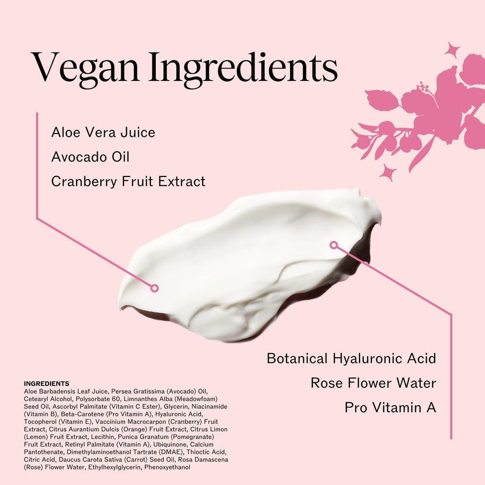LilyAna Naturals provitamin-a vitamin-c-ester group imagery hints brightening potential.
