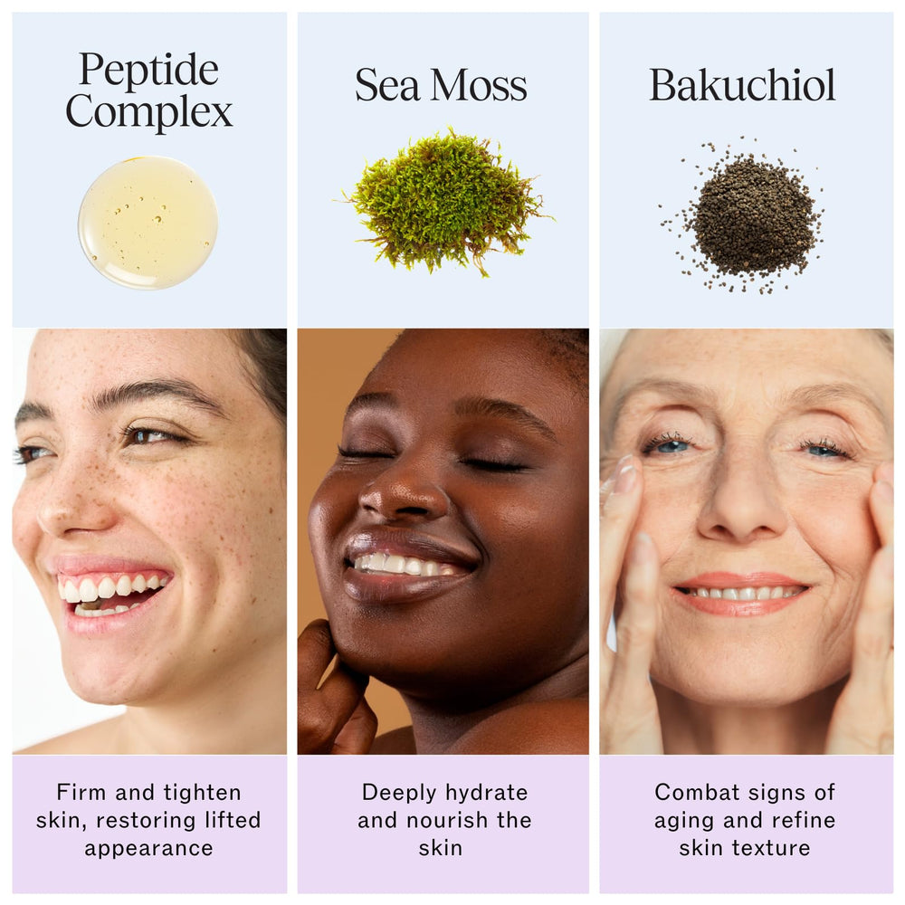 LilyAna Naturals Night-time application scene demonstrates restful, moisture-rich overnight care.