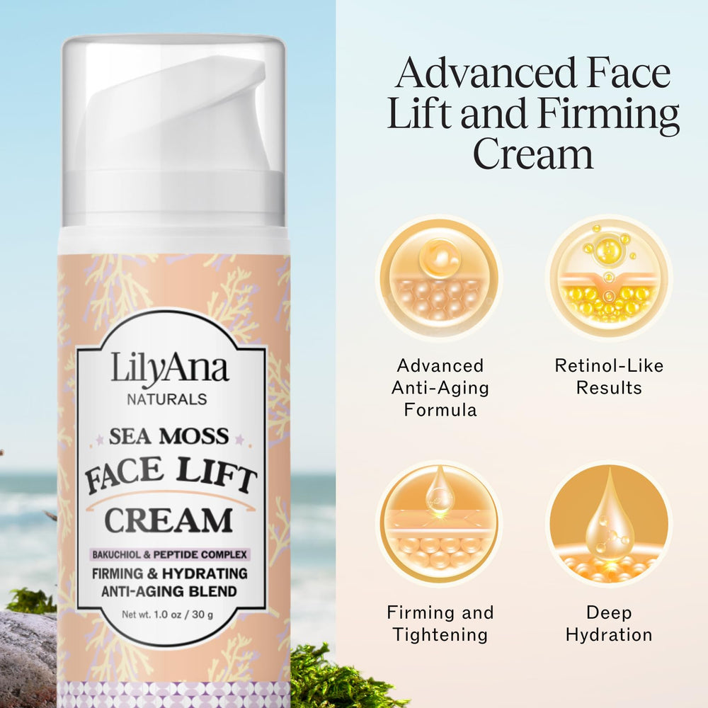 LilyAna Naturals Plant-based ingredients label emphasizes clean, paraben- and sulfate-free formula.