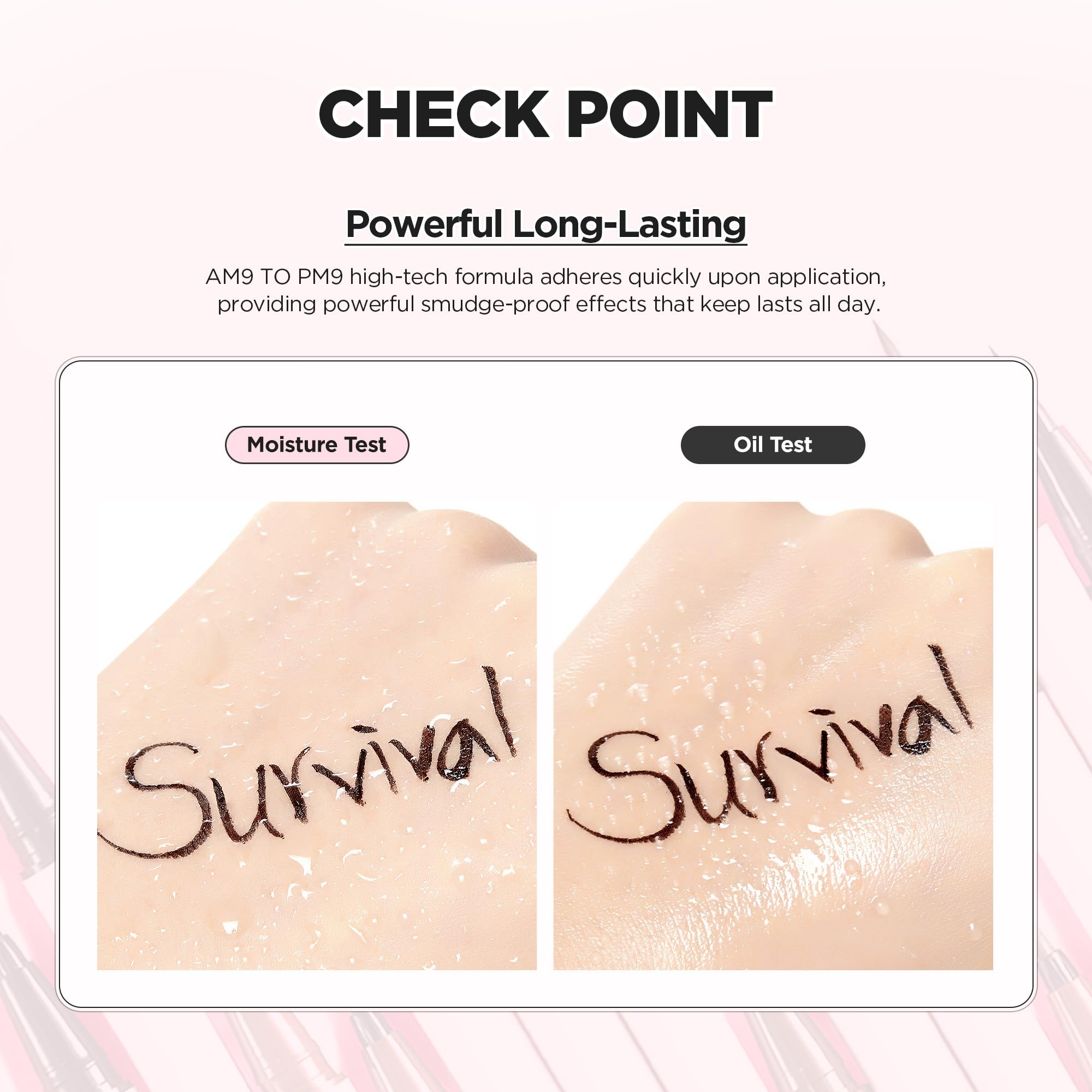 lilybyred AM9 to PM9 Survival Penliner long-lasting waterproof ink for all-day wear