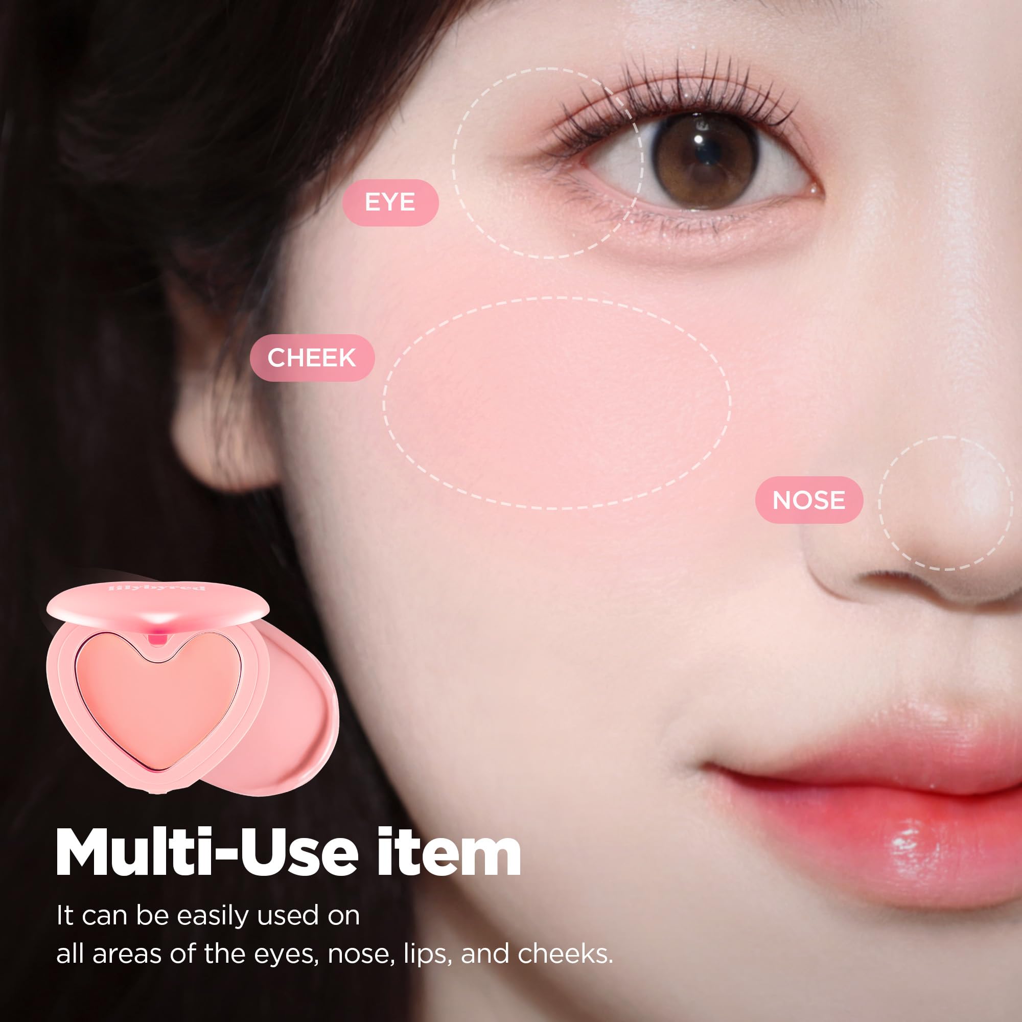 Buildable formula lets you layer from sheer to defined color