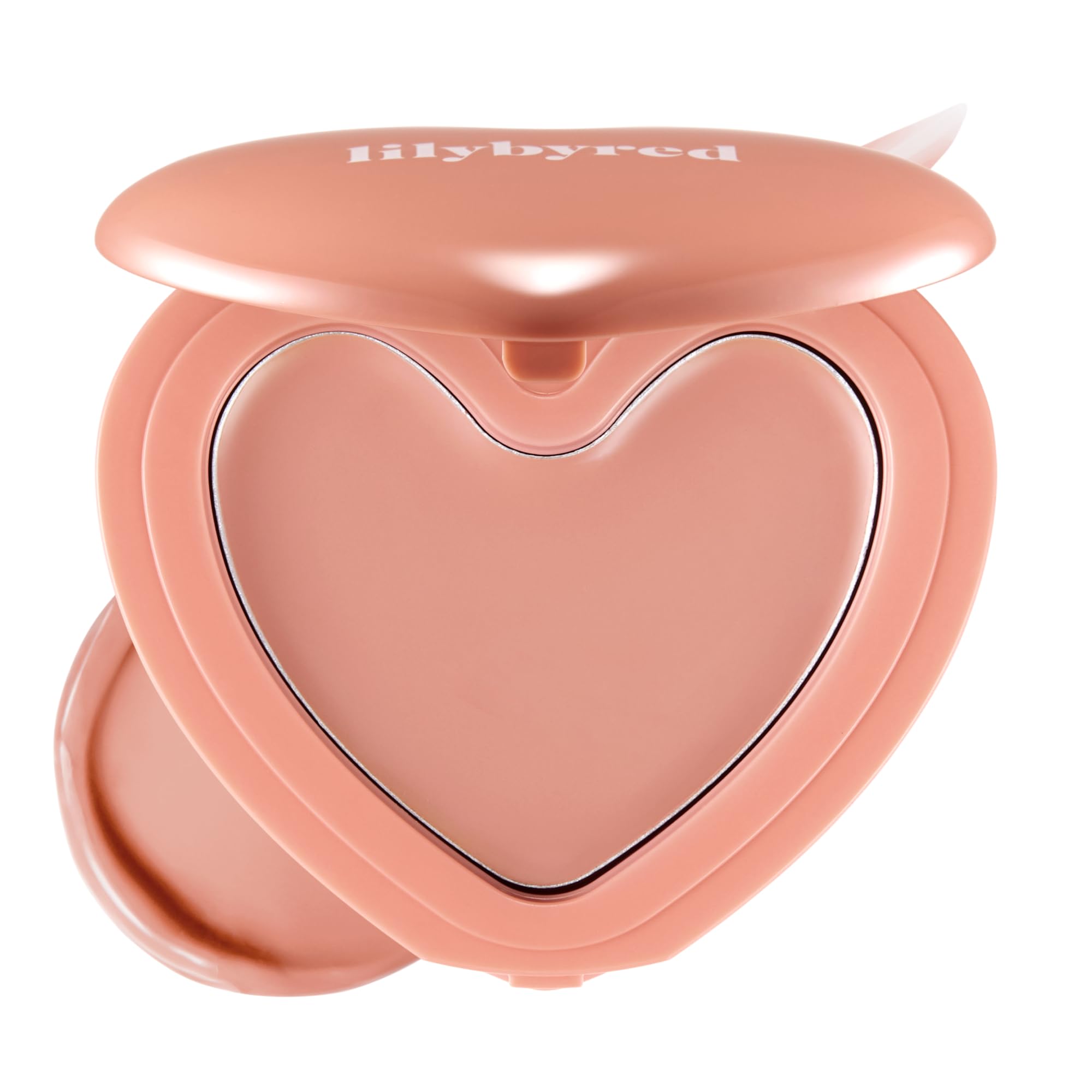 Lilybyred Luv Beam Cheek Balm heart-shaped compact for playful on-the-go color