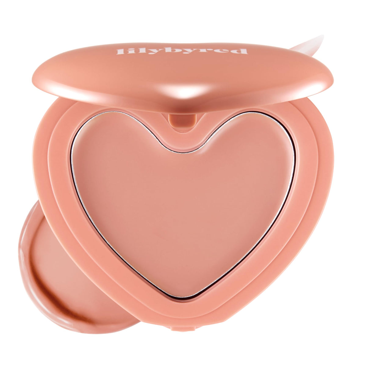 Lilybyred Luv Beam Cheek Balm heart-shaped compact for playful on-the-go color