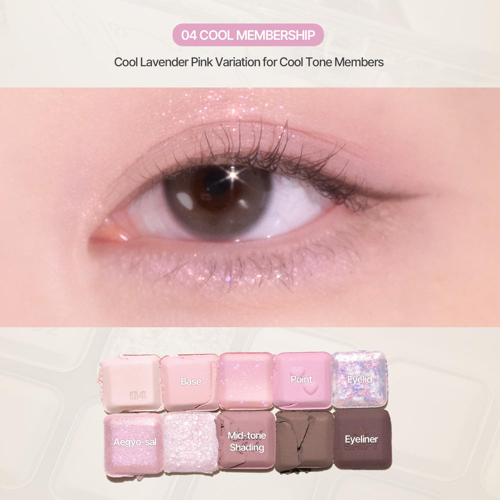 lilybyred Mood Keyboard day-to-night looks with seamless transitions