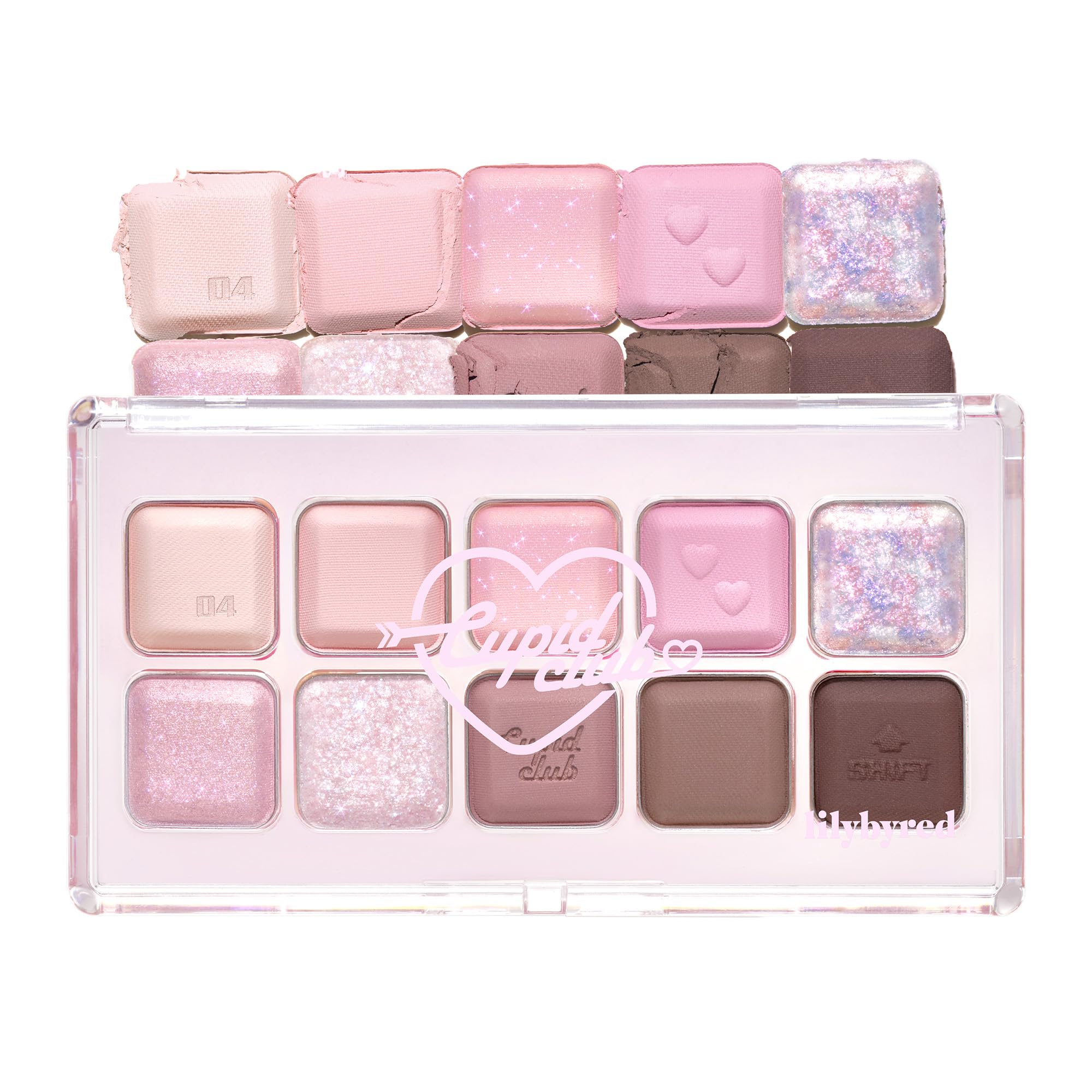 lilybyred Mood Keyboard palette open reveals ten shades for versatile day-to-night looks