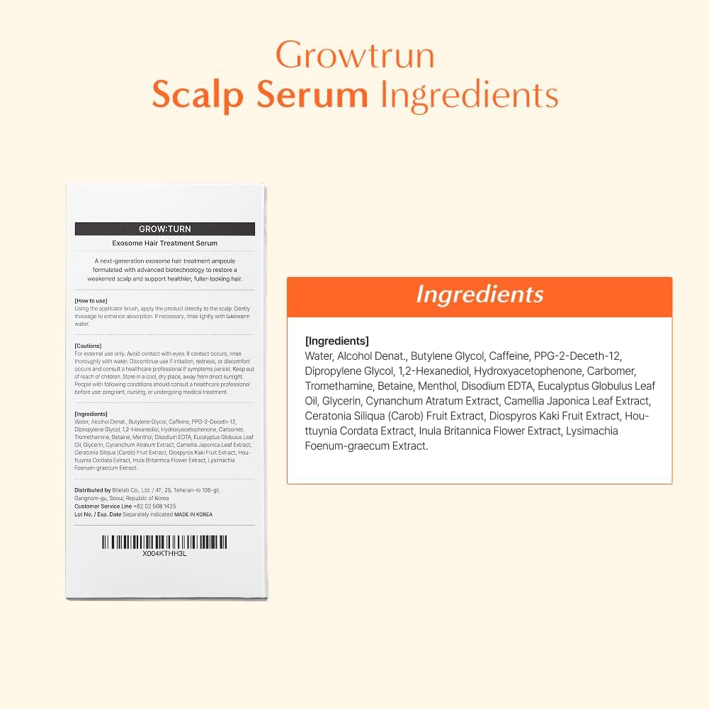 lilyeve GROWTURN packaging shot underlines fragrance-free, gentle formula