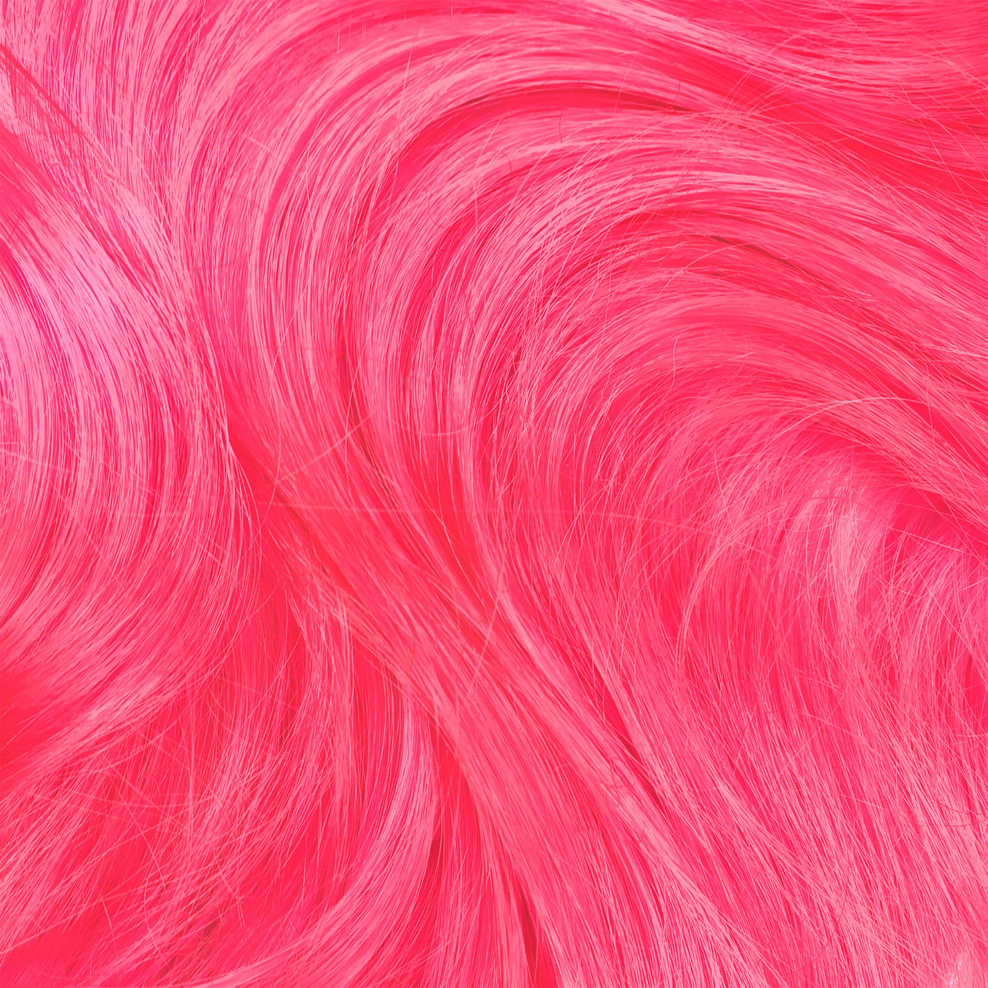 Lime Crime Unicorn Hair Dye Bubblegum Rose color swatch demonstrates rich pigment.