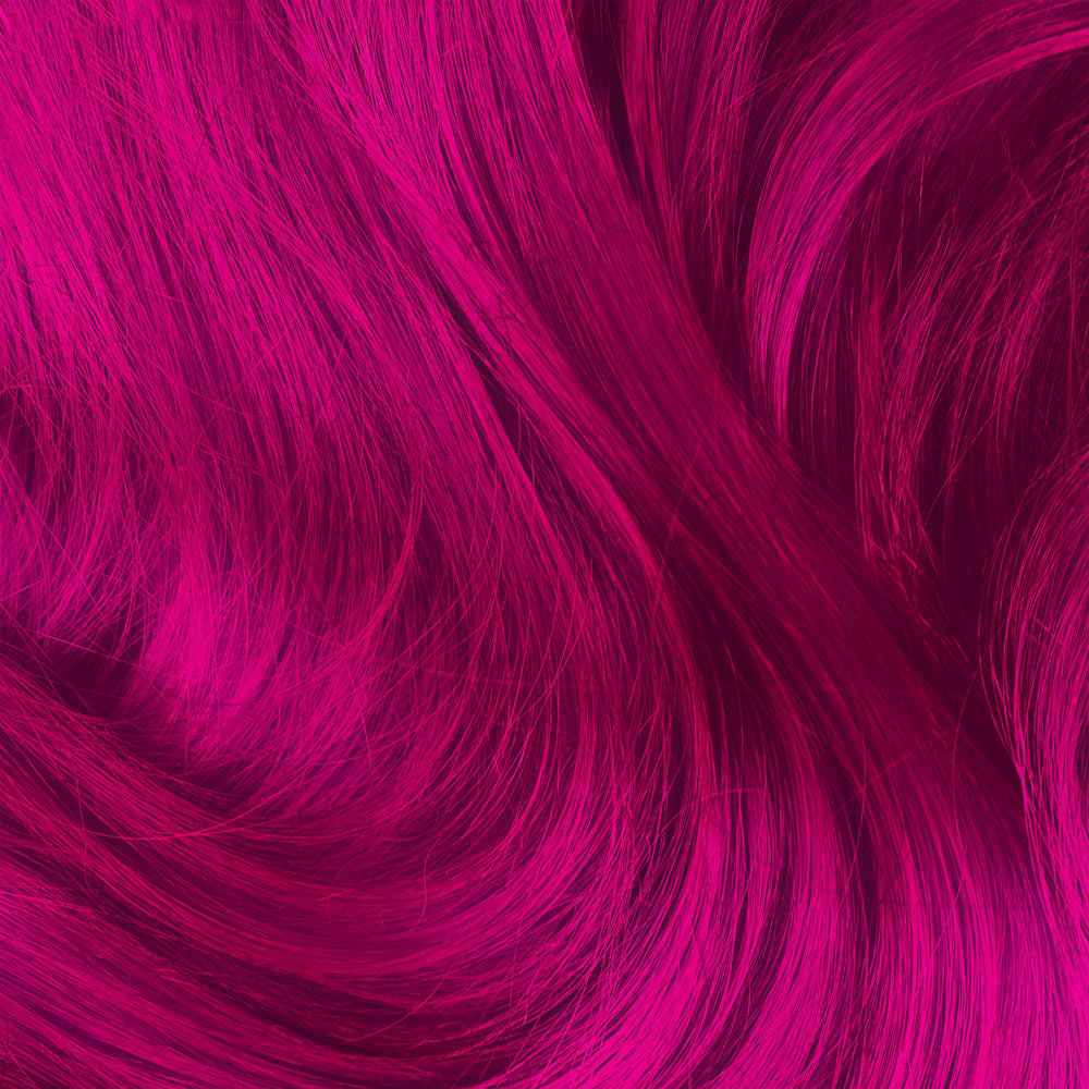 Lime Crime Unicorn Hair Dye Chocolate Cherry before-after burgundy transformation