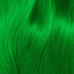 Lime Crime Unicorn Hair Dye Jello bottle close-up highlights sugary citrus vanilla scent