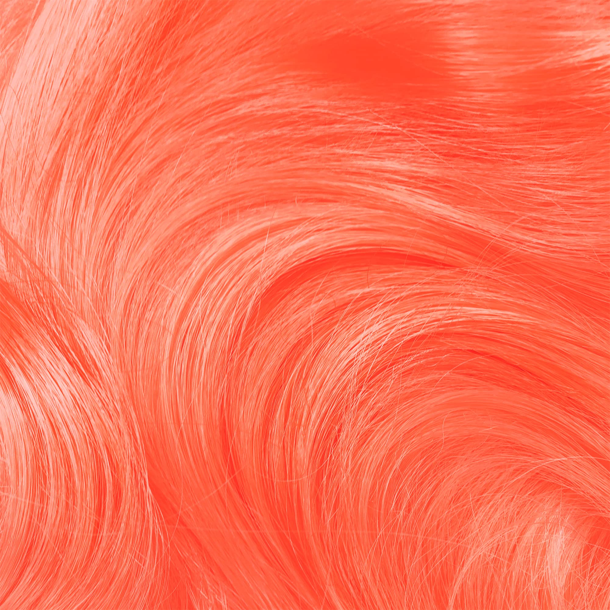 Lime Crime Neon Peach after-color results reveal glossy peachy shine