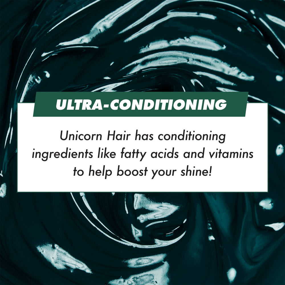 Lime Crime Unicorn Hair Dye Sea Witch conditioning ingredients for moisturized hair