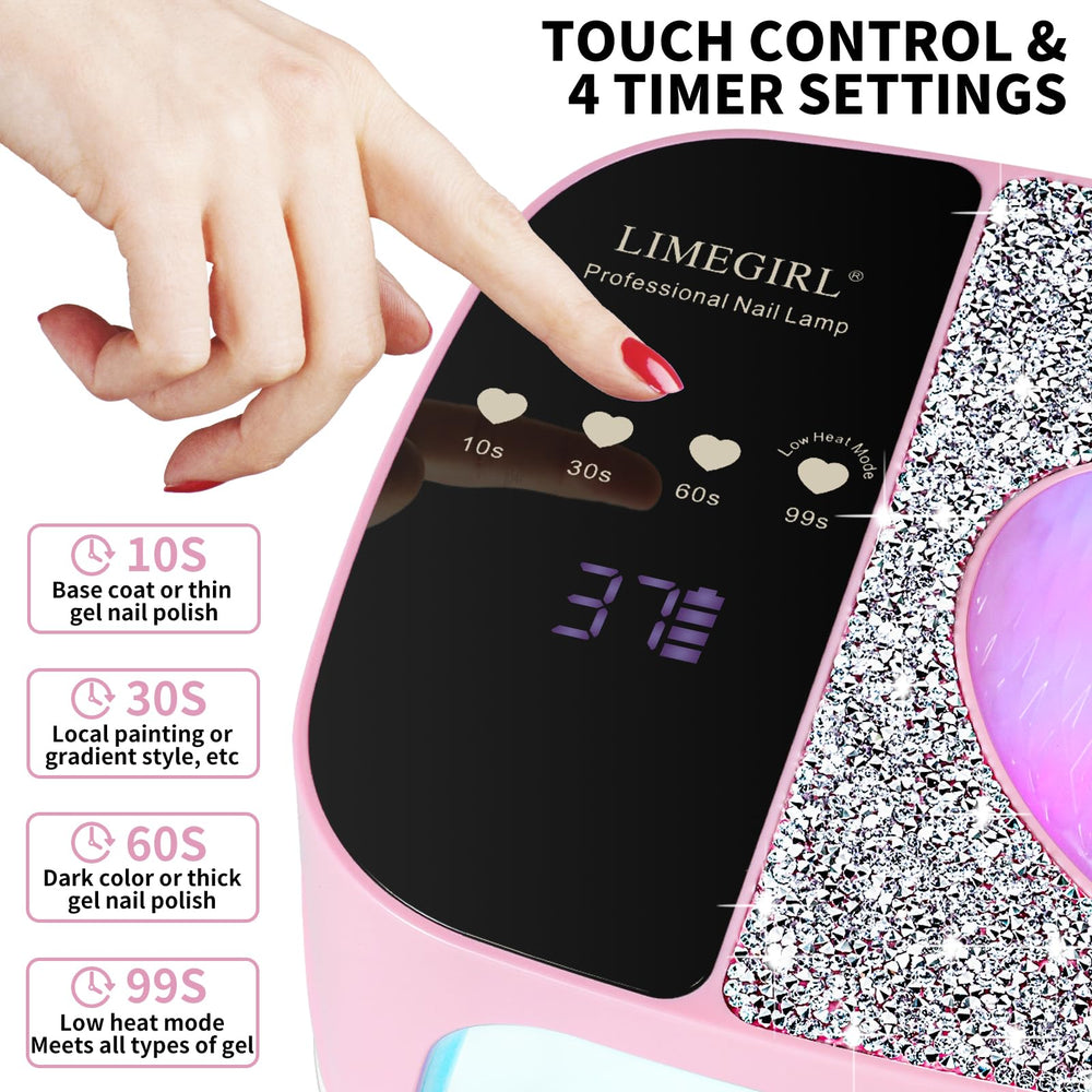 LimeGirl lamp infrared sensor for hands-free operation