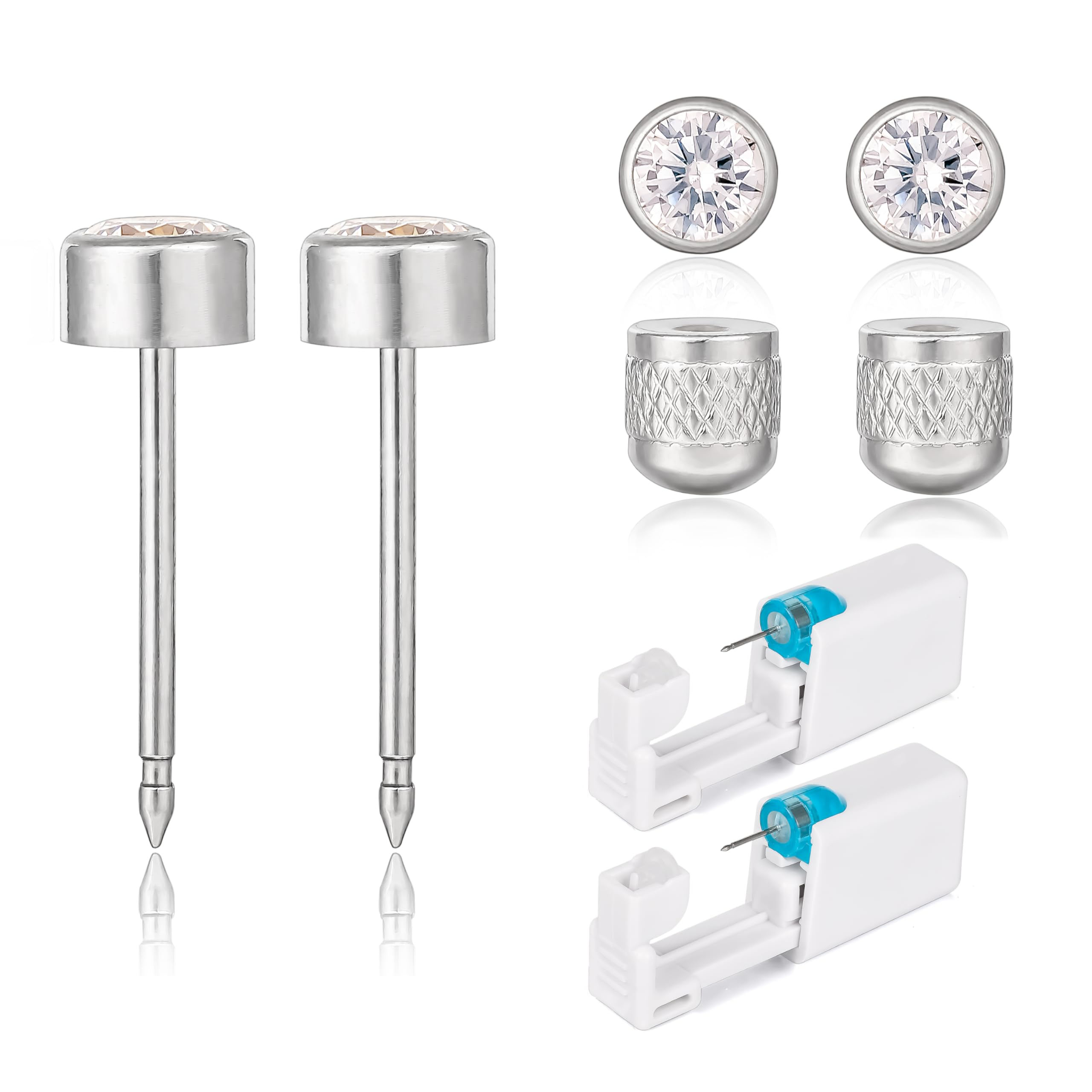 Limerencia ear piercing kit alcohol pads provide clean prep before a precise at-home piercing.