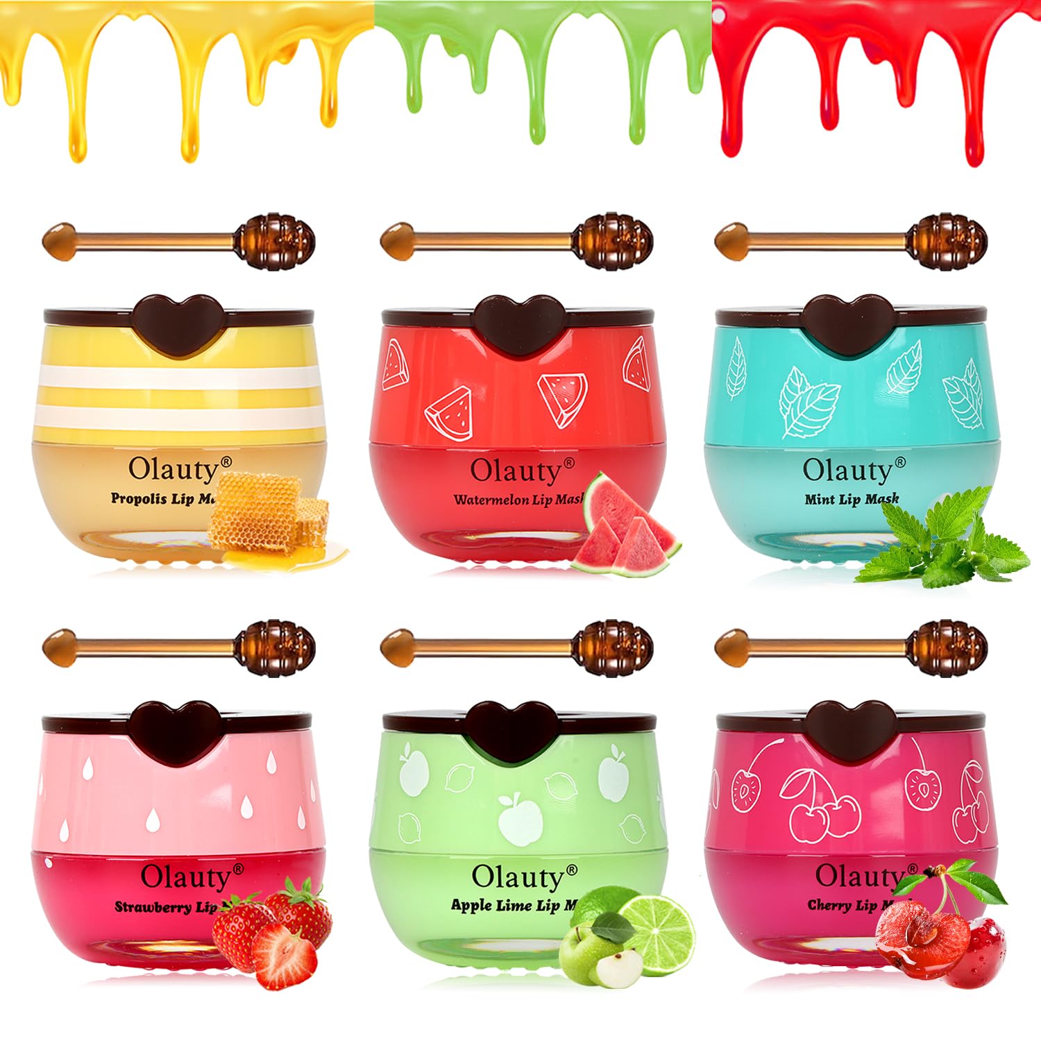 Lingyun Bee Lip Balm jar with honey pot design offers nourishing lip care