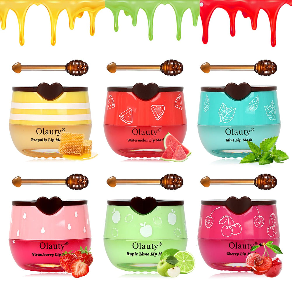 Lingyun Bee Lip Balm jar with honey pot design offers nourishing lip care