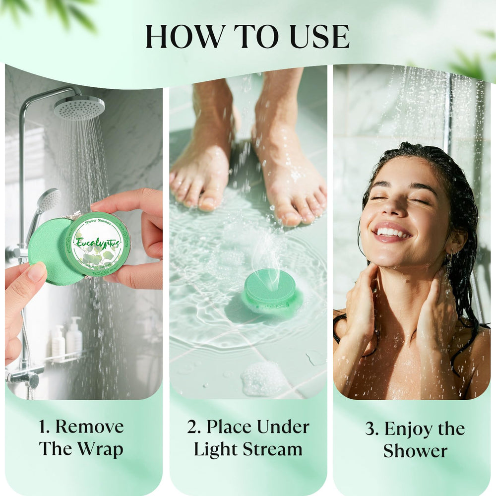 Linkax mint fragrance steamer delivers cooling, soothing shower experience