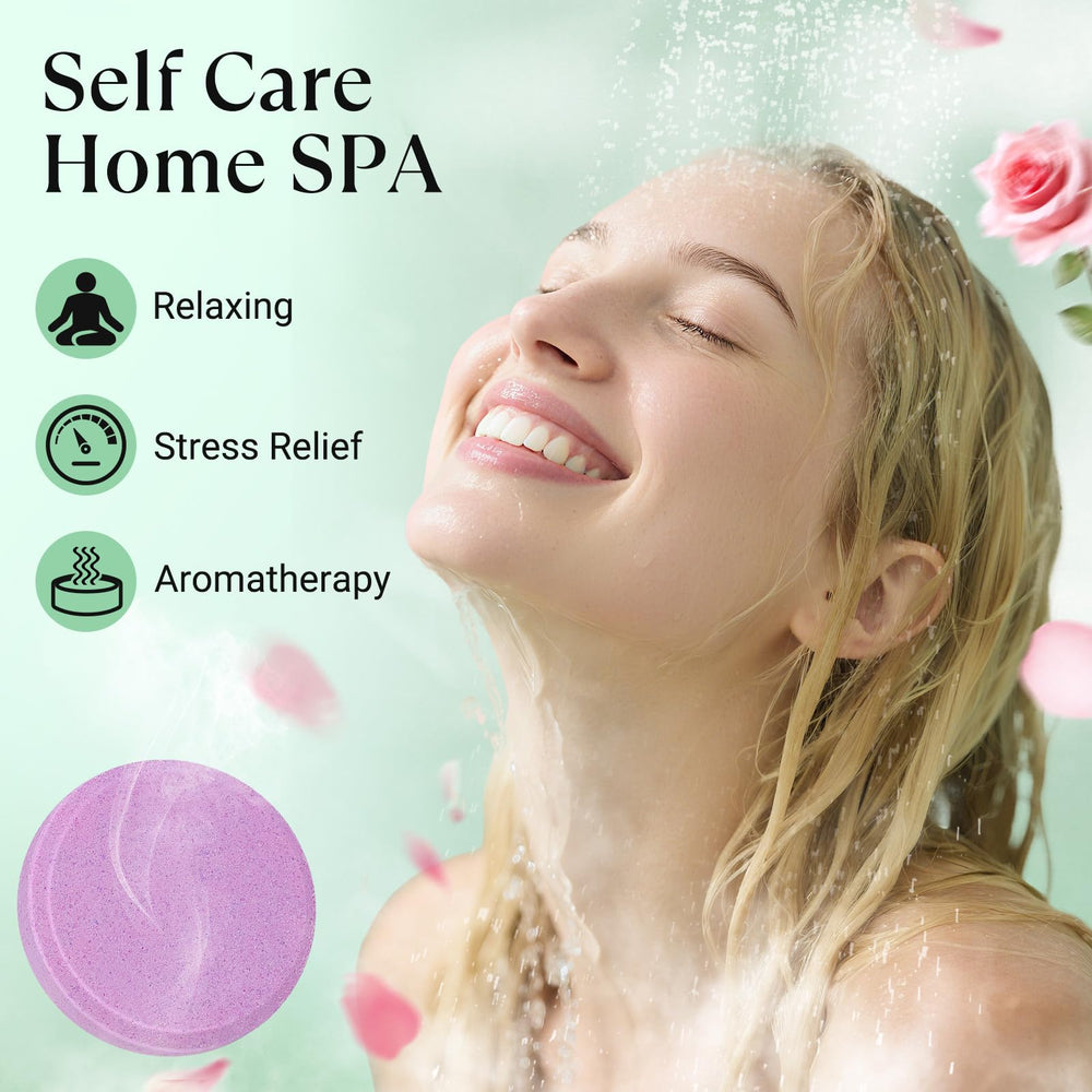 Linkax rose fragrance steamer adds gentle mood uplift during showers