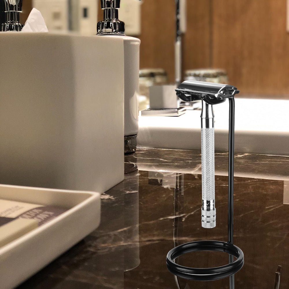 Linkidea razor stand packaging includes one stand, ready to use