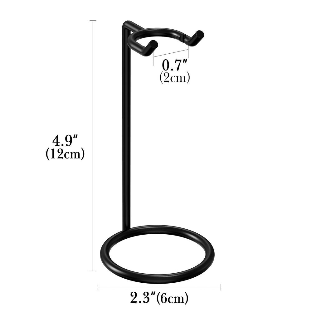 Linkidea safety razor stand with recesses holds razor securely without slipping