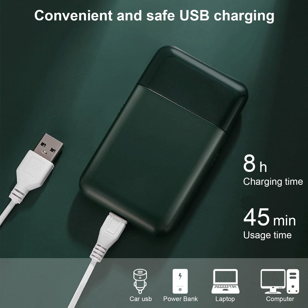 LinMei ultra-thin 16.5mm profile fits pockets for travel.