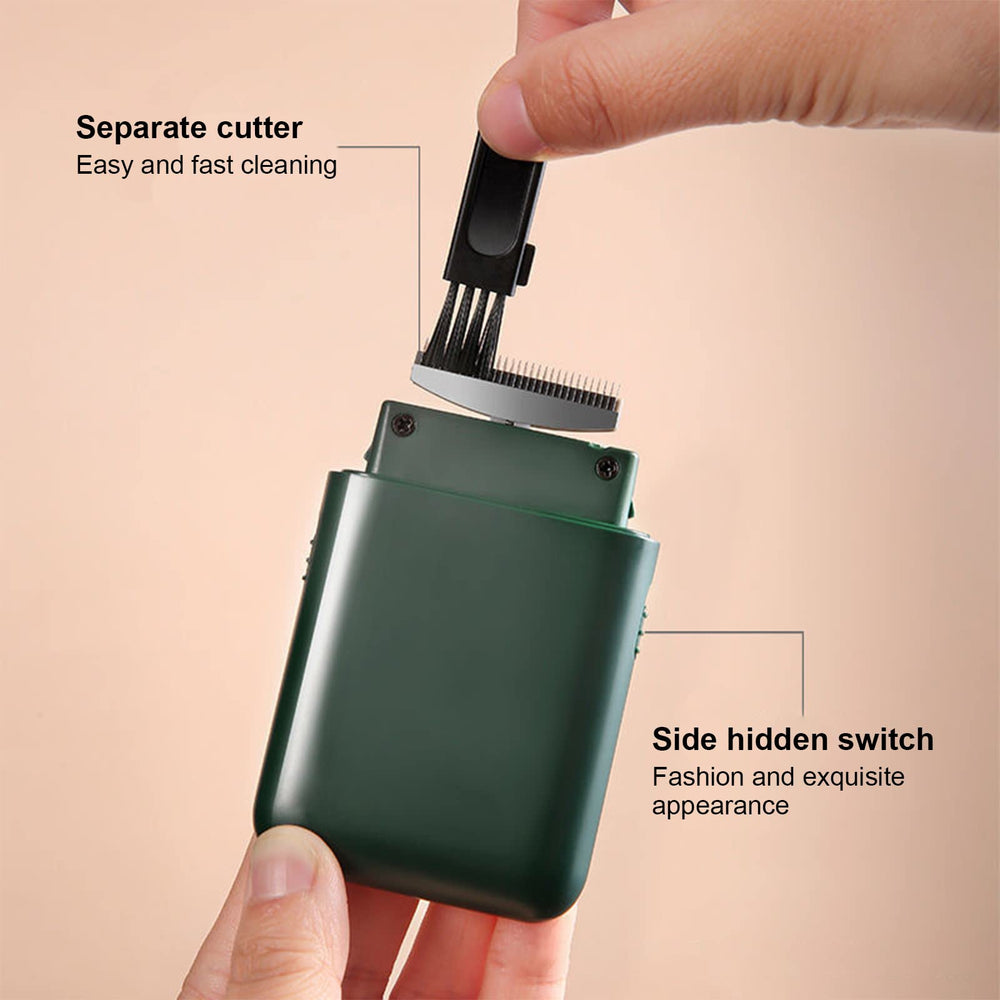 LinMei shaver detachable head is washable for easy maintenance.