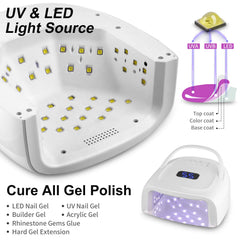 Linssy magnetic panel shown detachable for easy toenail curing