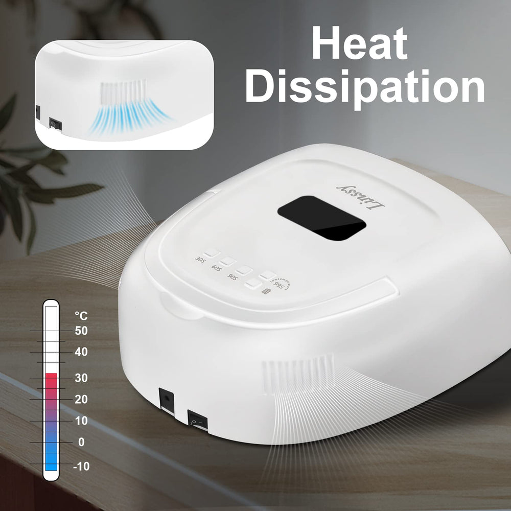 Linssy rechargeable battery powers cordless gel curing on the go