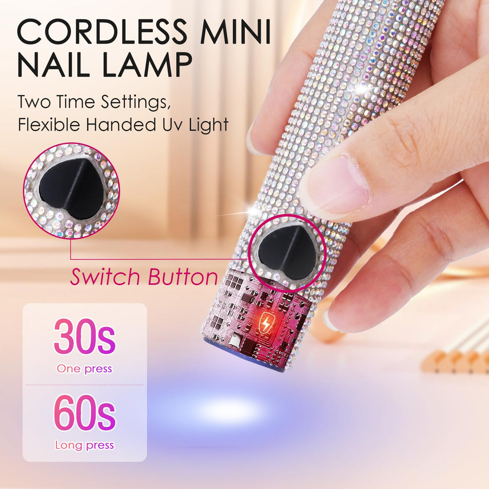 Linssy rechargeable cordless design powered by USB for on-the-go use.