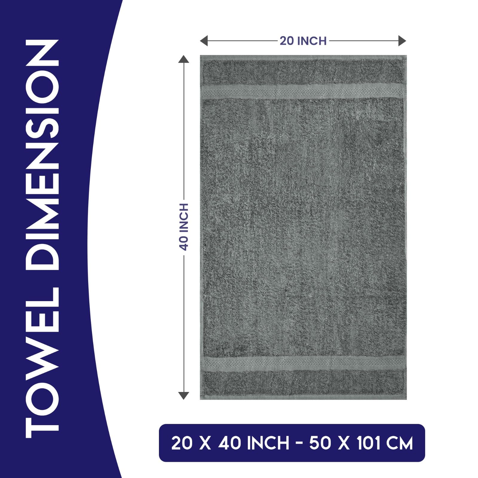 Linteum Premium Hair Drying Towel quick-dry fabric supports fast grooming after shower or gym