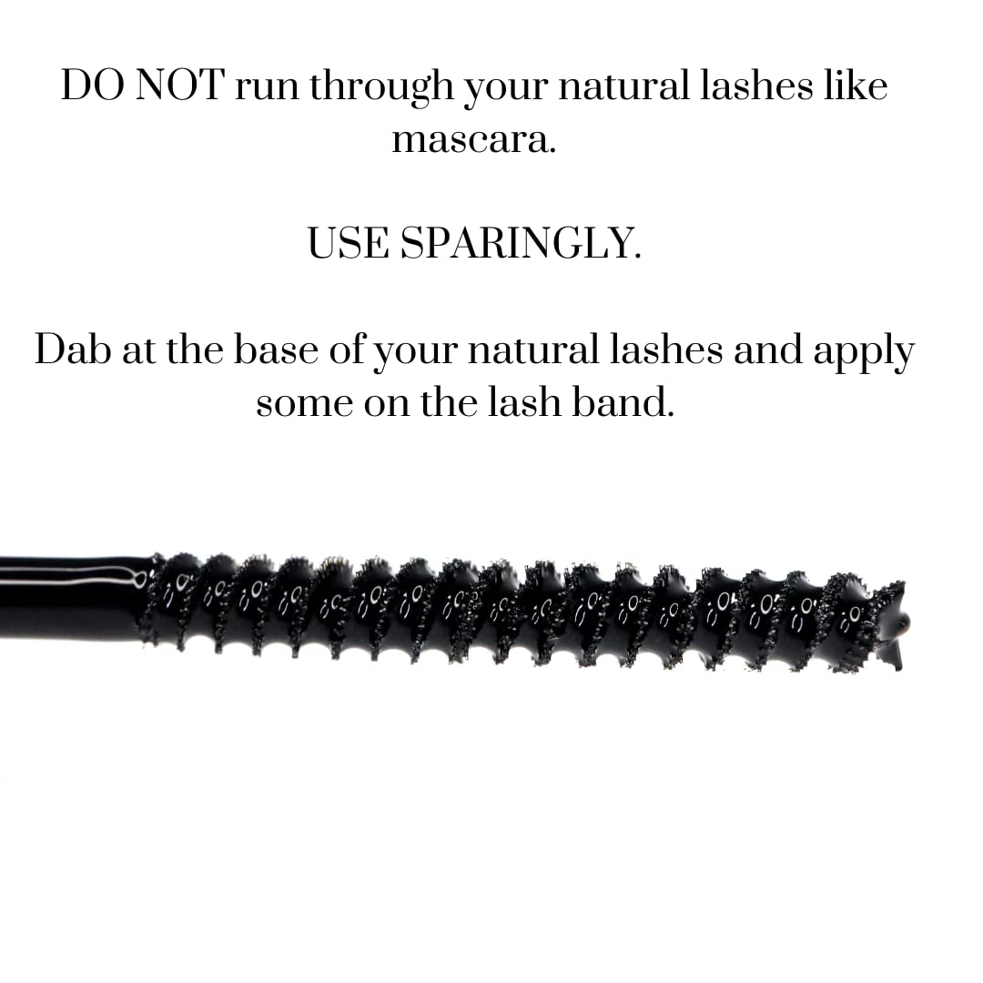 LINX lash glue water-resistant formula offers reliable wear through light moisture.