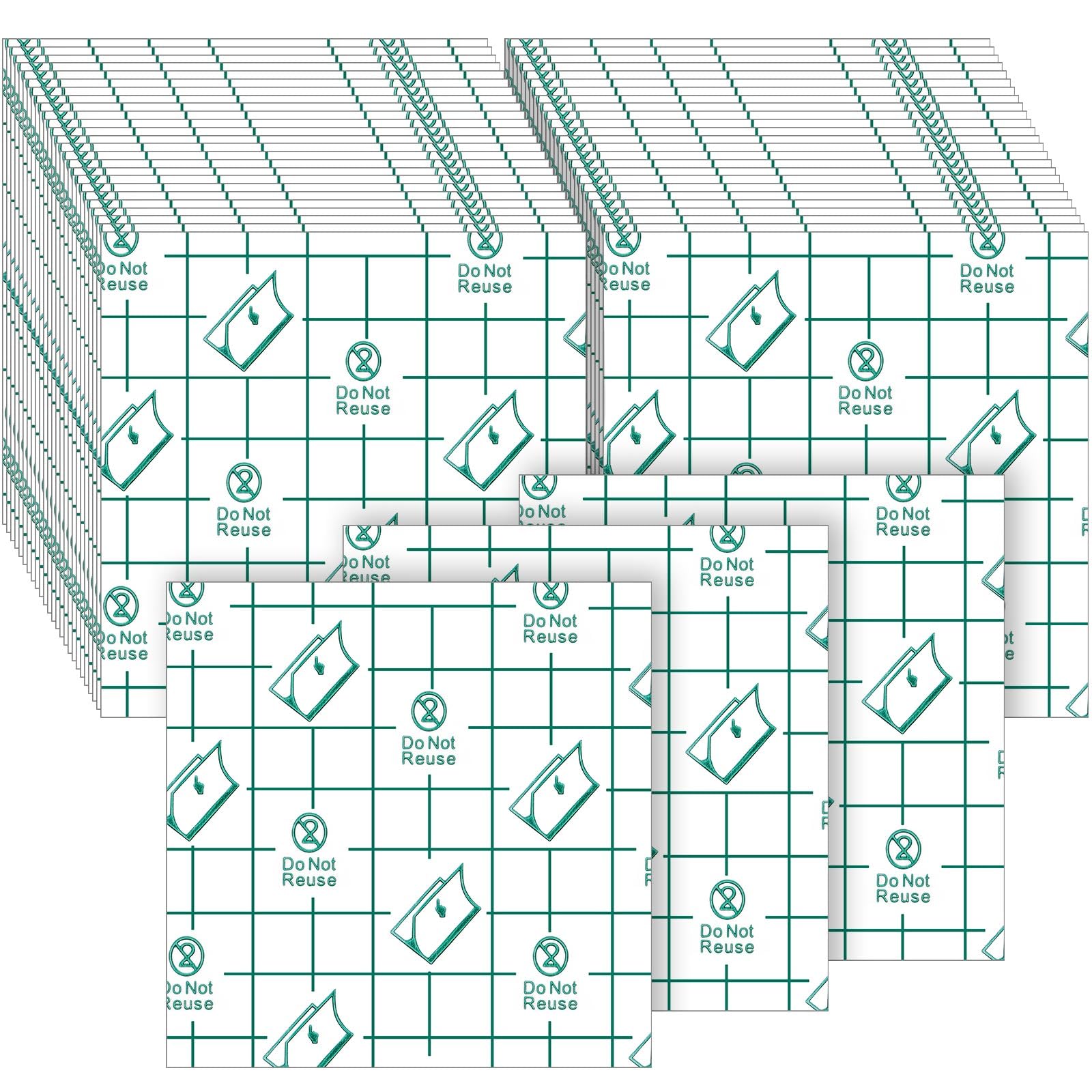 Linyuthia makeup hand palette close-up shows 200 disposable trays for quick use.