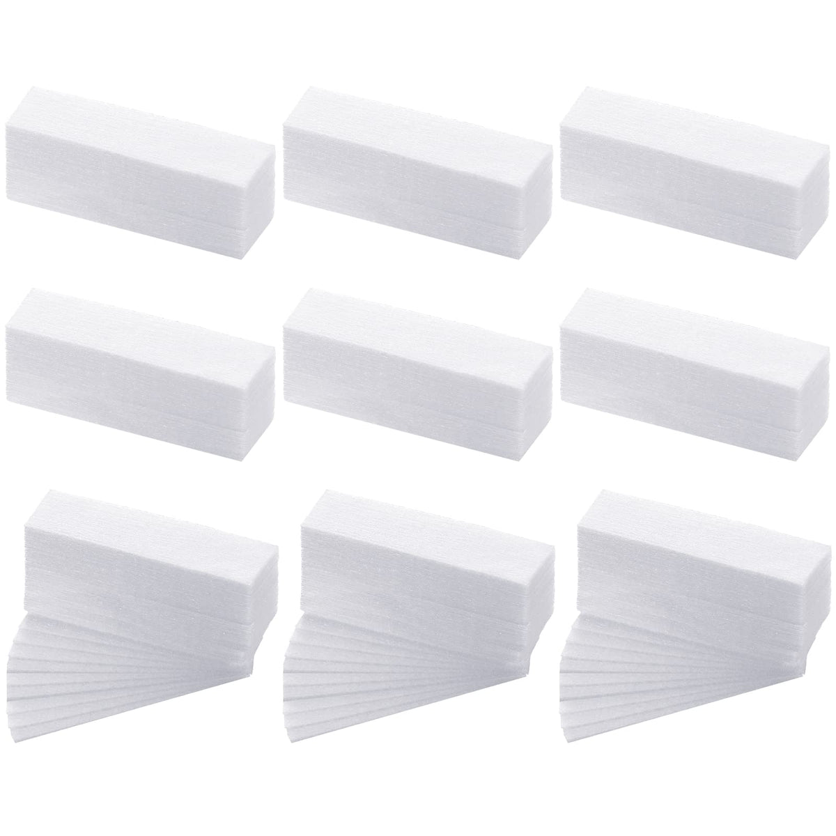 Linyuthia waxing strips packaging; large quantity for daily use and sharing