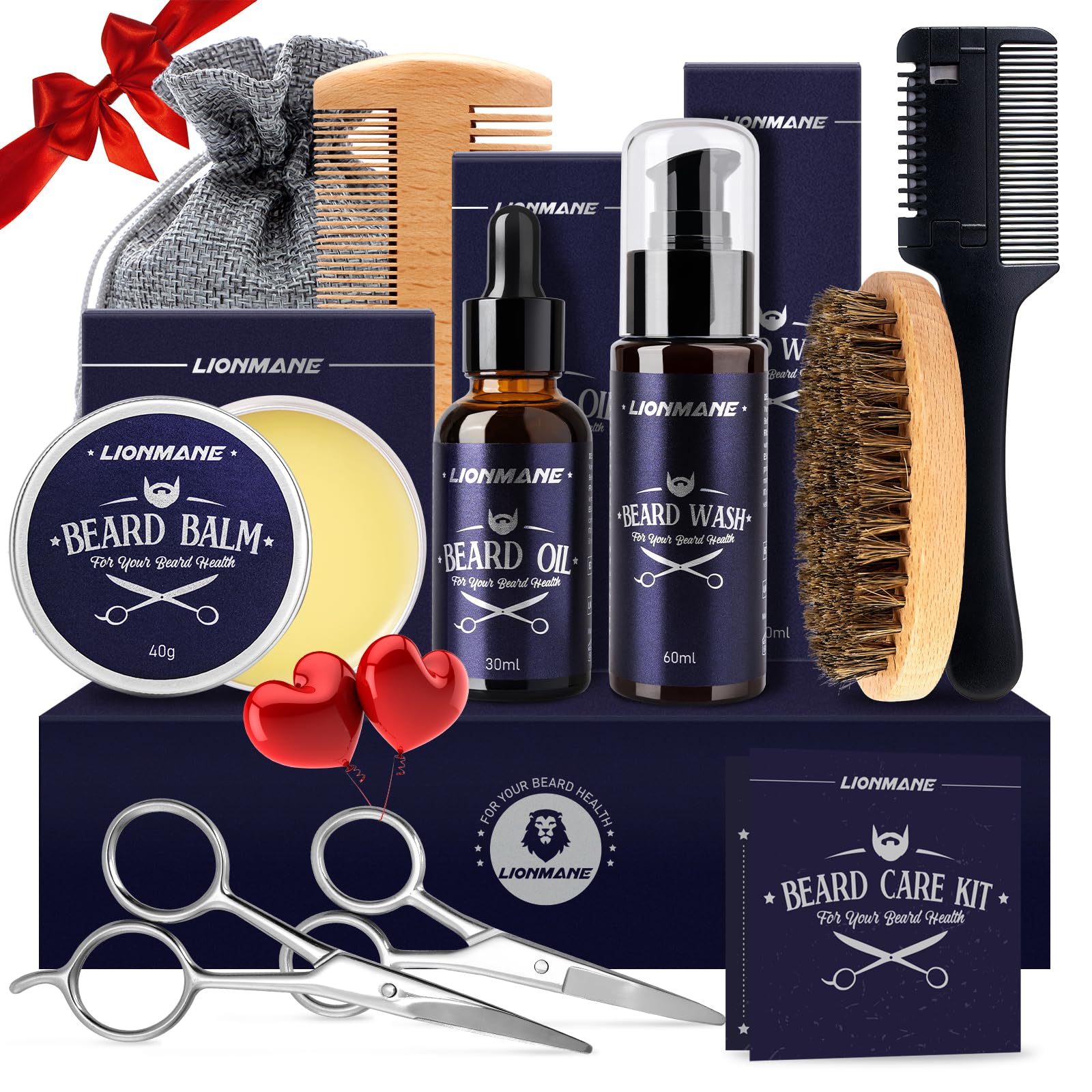 Lionmane storage bags for neat, portable grooming kit organization.