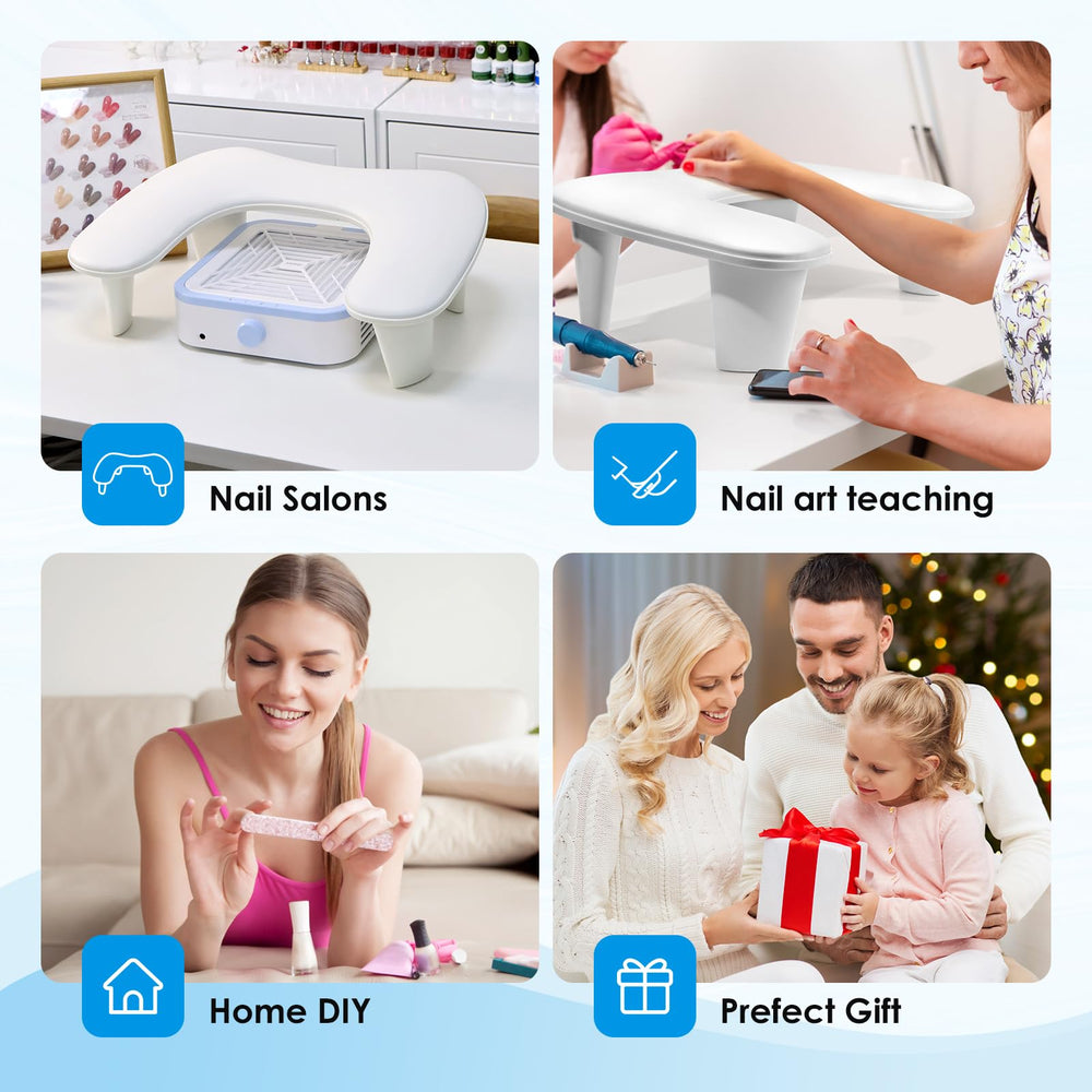 LIONVISON arm-rest gift-option-salon-home-use makes a thoughtful nail-care present.
