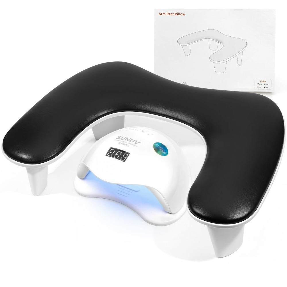 LIONVISON arm rest in U-shaped form provides ergonomic comfort for manicures