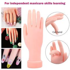 LIONVISION mini nail lamp, quick-drying support for gel polish during practice sessions