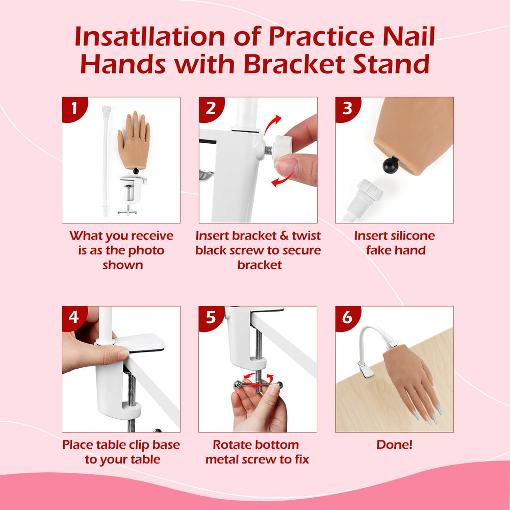 LIONVISION nail-art training kit helps beginners build confidence and technique