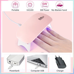 LIONVISION nail drill rechargeable, convenient tool for removing polish and refreshing practice nails